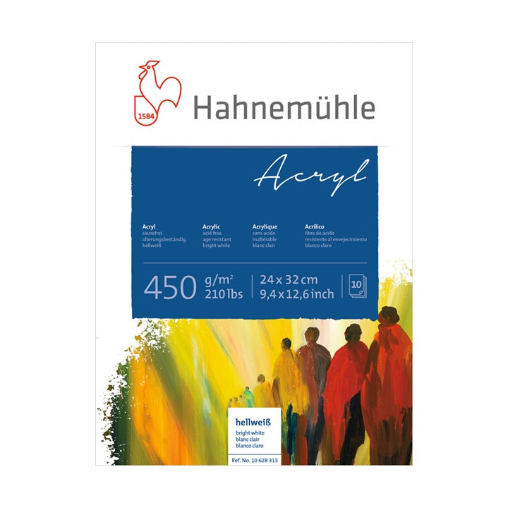 Акрилна тетрадка от HAHNEMÜHLE 10 листа — изображение 1