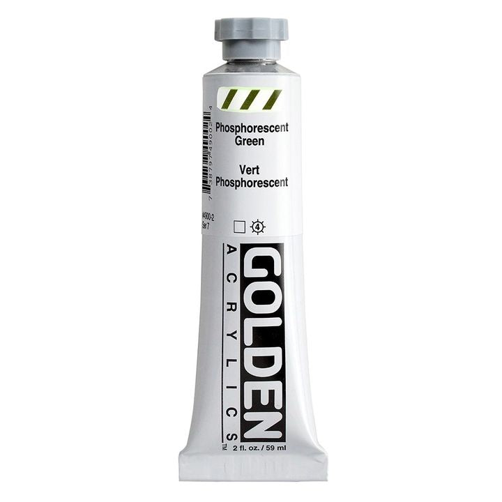 GOLDEN Тежка фосфоресцираща акрилна боя 118 ml — изображение 1