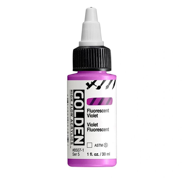 GOLDEN Висококачествена флуоресцентна акрилна боя 30 ml — изображение 4