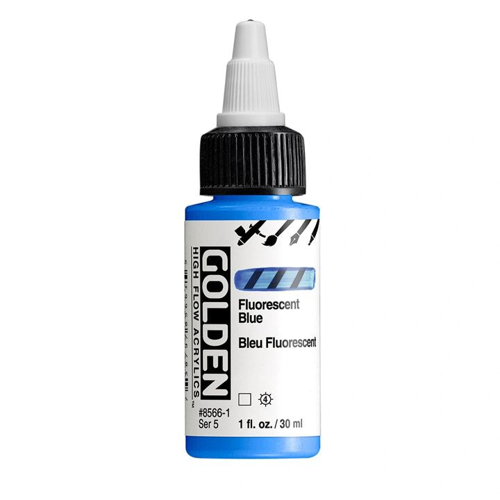 GOLDEN Висококачествена флуоресцентна акрилна боя 30 ml — изображение 5