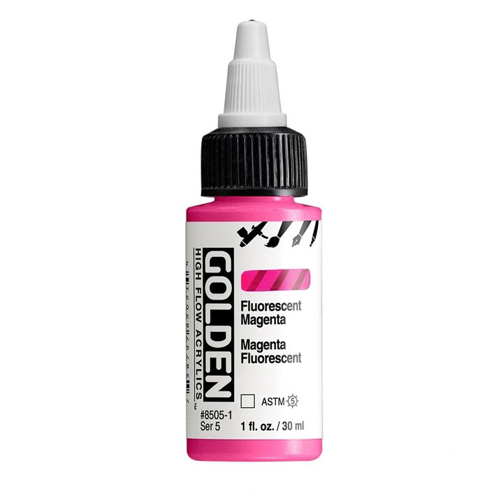 GOLDEN Висококачествена флуоресцентна акрилна боя 30 ml — изображение 1