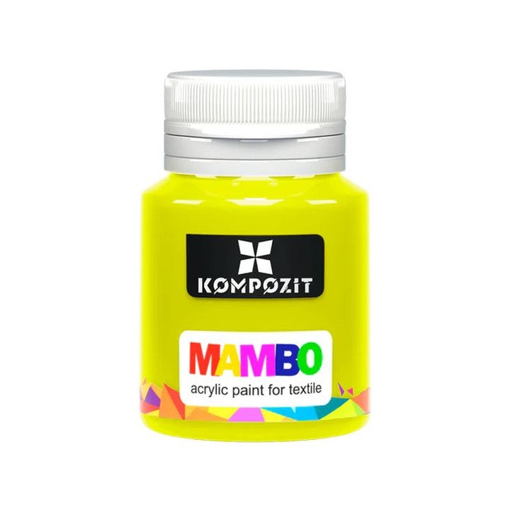 MAMBO Акрилна боя за текстил и кожа 20 ml — изображение 4