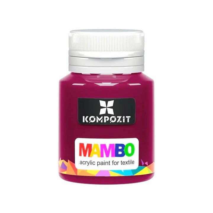 MAMBO Акрилна боя за текстил и кожа 20 ml — изображение 5