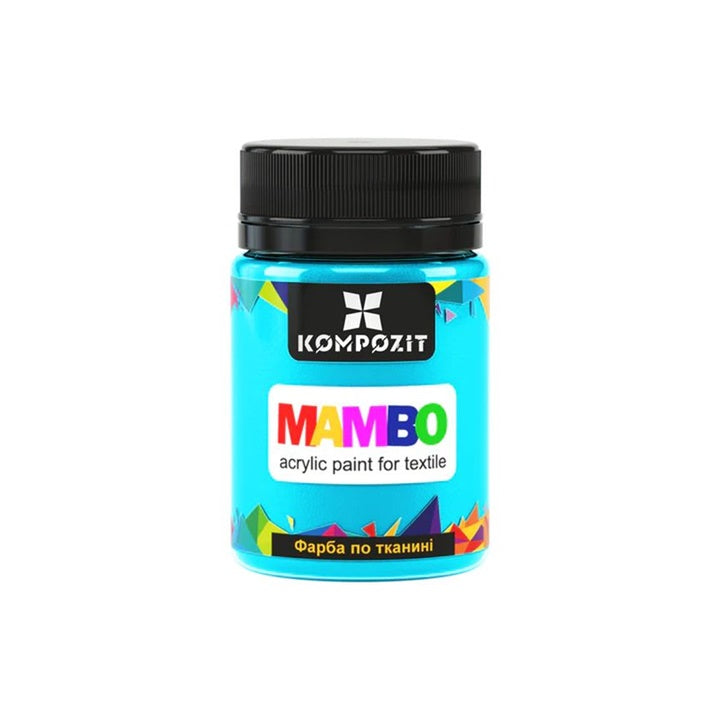 MAMBO Акрилна боя за текстил и кожа 50ml — изображение 1