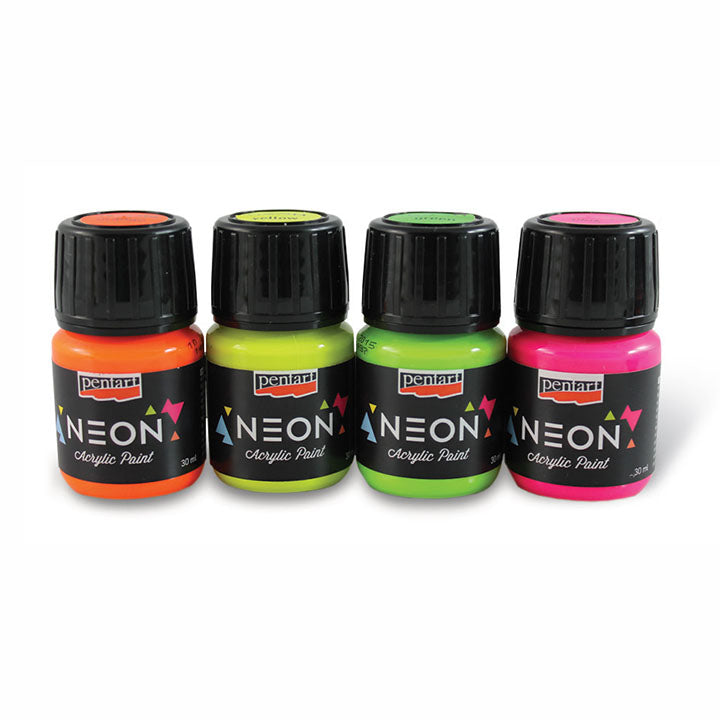 Акрилна боя neon PENTART 30 ml — изображение 2