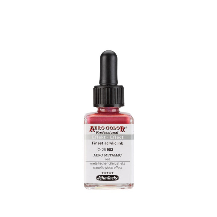 Акрилно мастило Schmincke AERO COLOR Professional Effect 28 ml | различни цветове — изображение 1