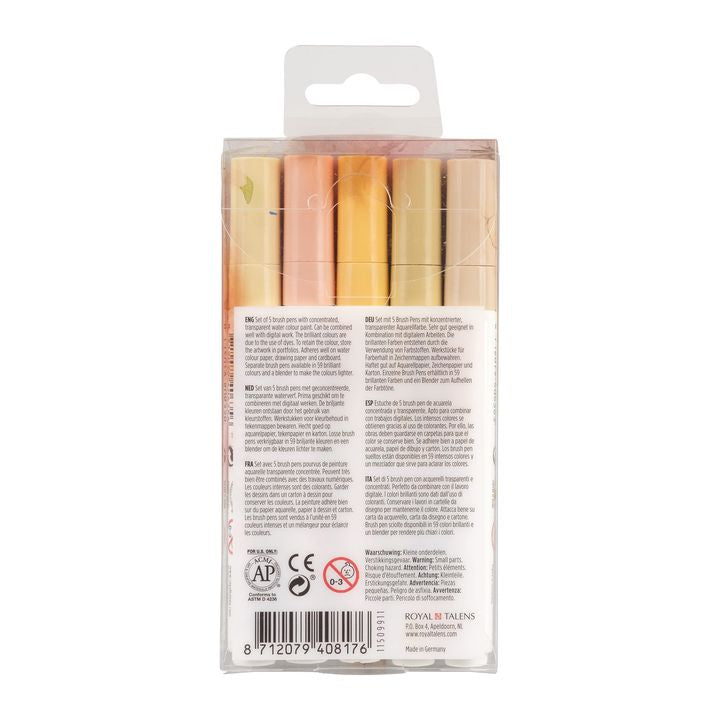 Акварелни писалки Ecoline Brush Pen Beige Pink — изображение 2