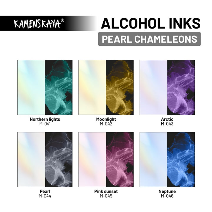 Kamenskaya Alcohol Ink Nacre Chameleons, 15 ml — image 9