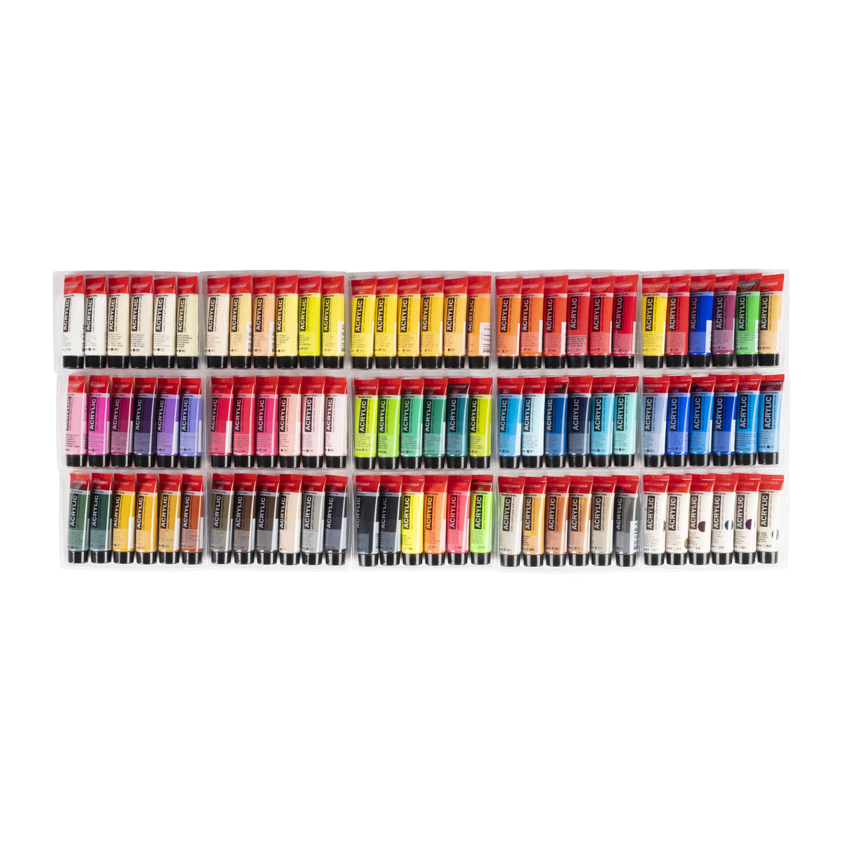 ROYAL TALENS Amsterdam All Colors Acrylic Paint Set 90 x 20 ml