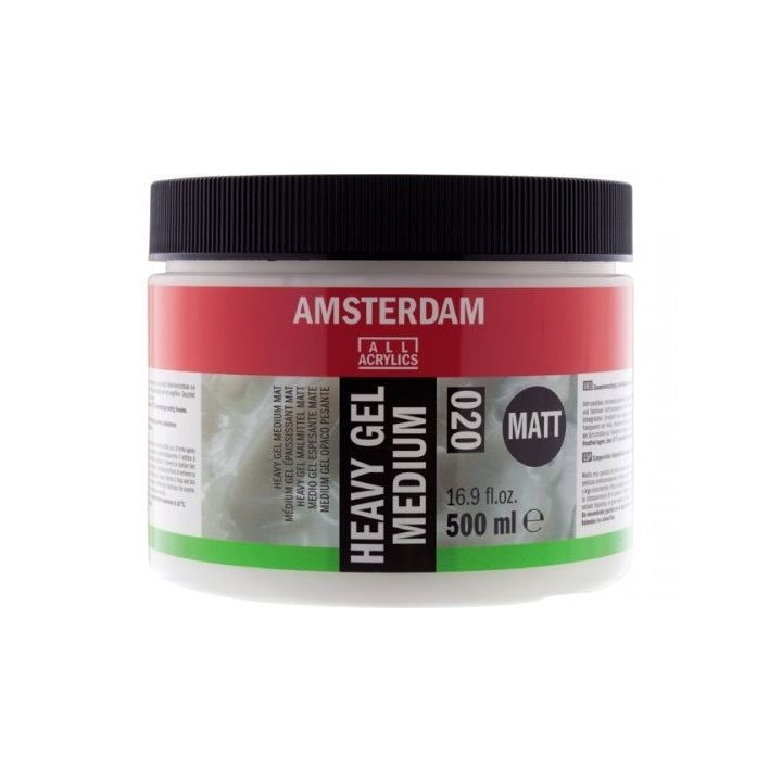 Amsterdam Heavy Matte Gel Medium 020 - 500 ml