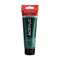 Amsterdam Standard Series Acrylic Paint 120 ml – Permanent Green Deep