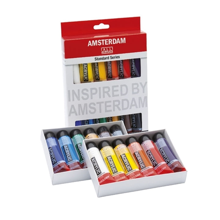 AMSTERDAM Standard Series Acrylic Paints Set 12 x 20 ml