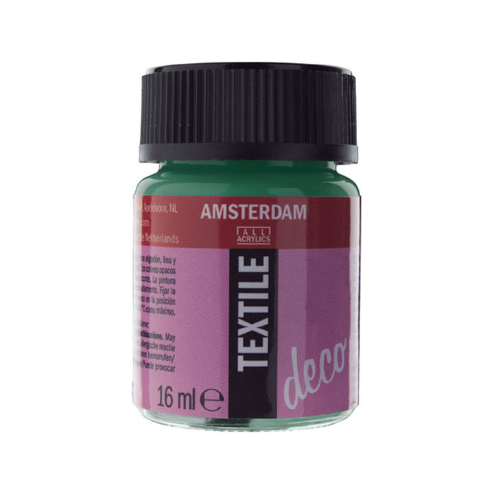 Amsterdam Textile Deco Fabric Paint 16 ml /40 – 685-opaque turquoise