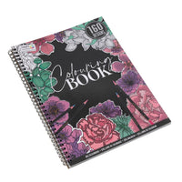 Antistress Coloring Book, Flowers, 160 Motifs