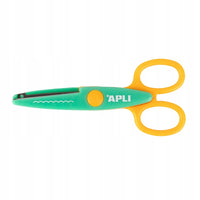 APLI Creative Scissors 13,5 cm, Round Tip, Symmetrical