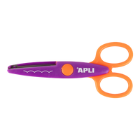 APLI Creative Scissors 13,5 cm, Round Tip, Symmetrical