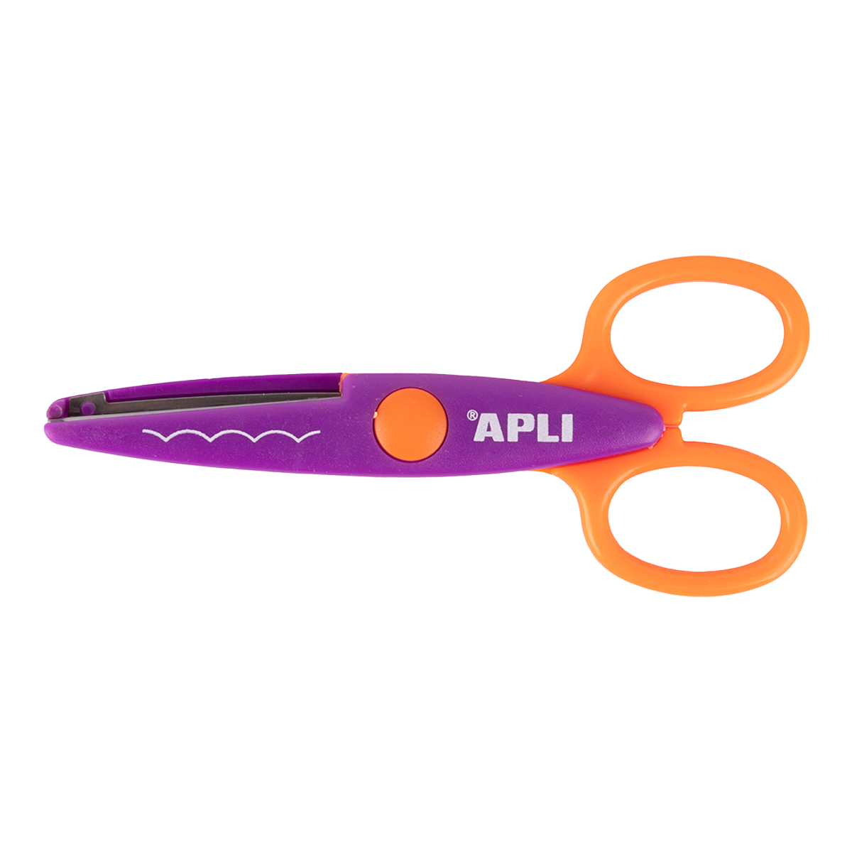 APLI Creative Scissors 13,5 cm, Round Tip, Symmetrical