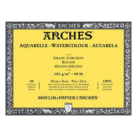 ARCHES® Aquarelle Watercolor Rough Art Pad | various formats