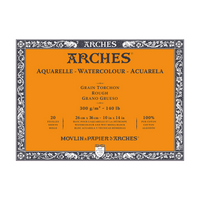 ARCHES Watercolour Block Rough Natural White 300 g/m² 10 – 31 cm - 20 sheets