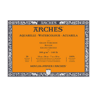 ARCHES Watercolour Block Rough Natural White 300 g/m² 10 – 31 cm - 20 sheets