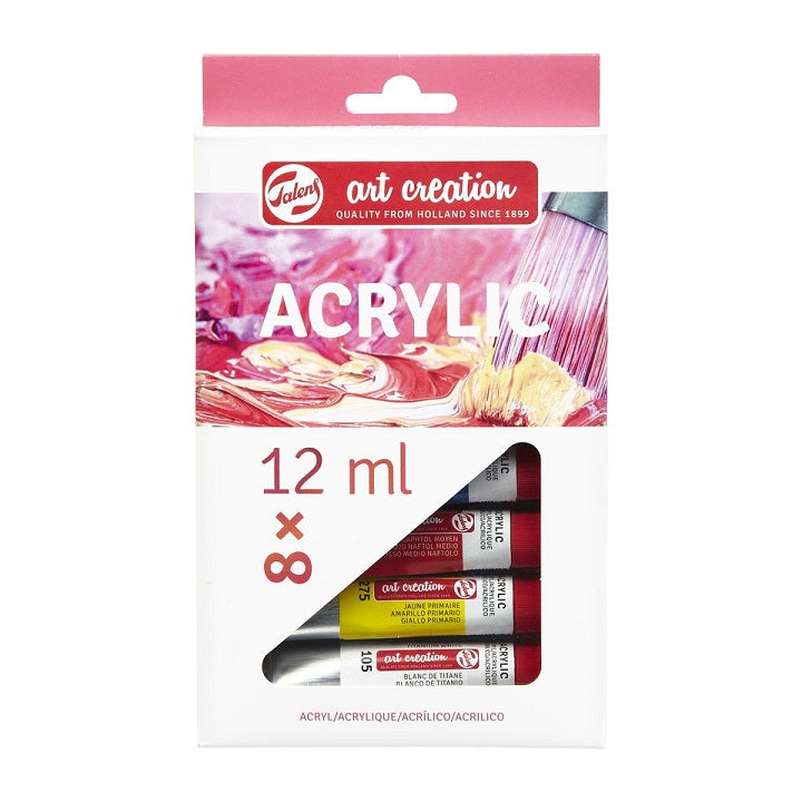 Art Creation Acrylic Paints / Set of 8 x 12 ml