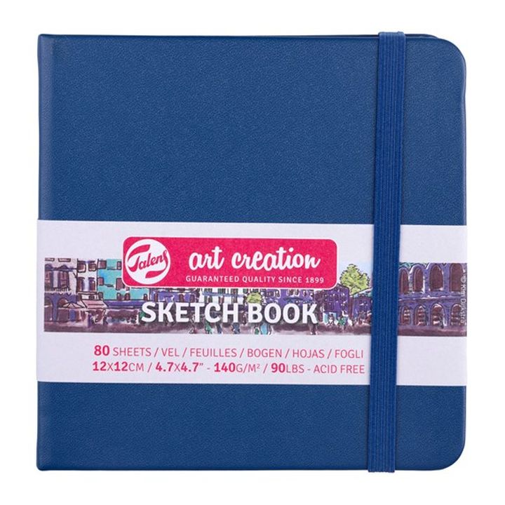 Art Creation Sketchbook 12 x 12 cm – Navy Blue
