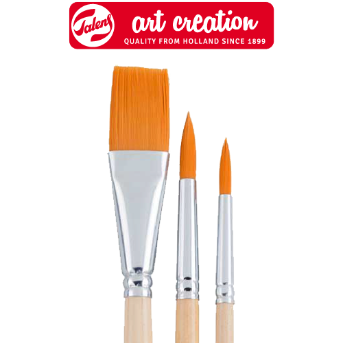 ArtCreation Brushes for Watercolor Painting, Set of 3