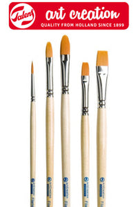 ArtCreation Brushes with Synthetic Bristles, Set of 5