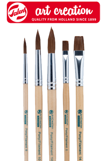 ArtCreation Watercolor Painting Brushes - Set of 5
