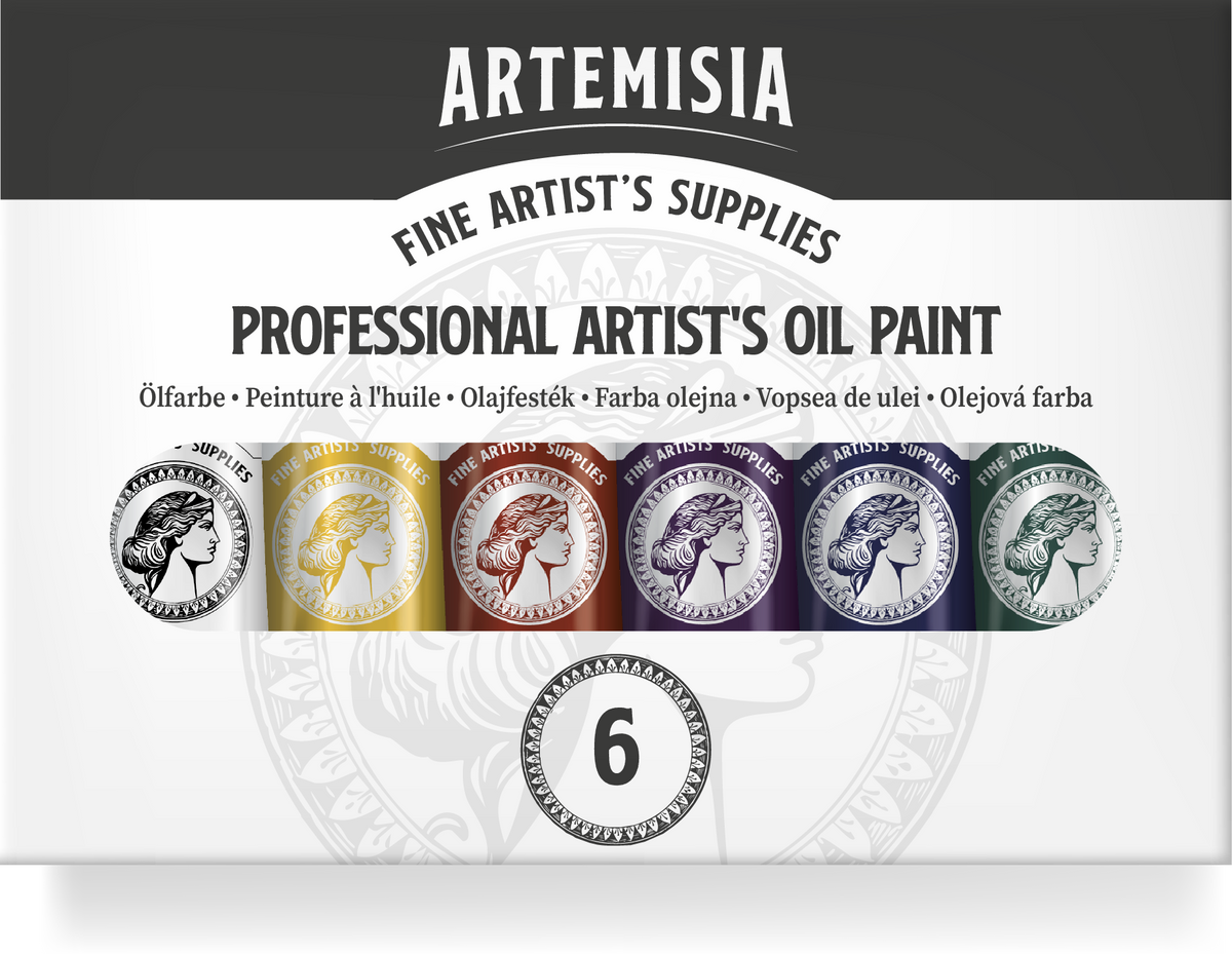 Artemisia oil paint set 20 ml – 6 pcs