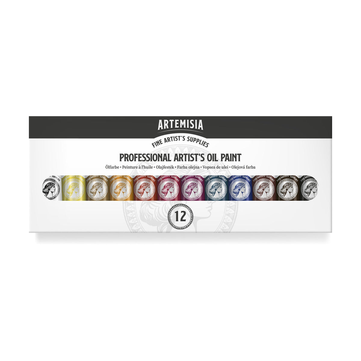 Artemisia oil paint set 20 ml – 12 pcs