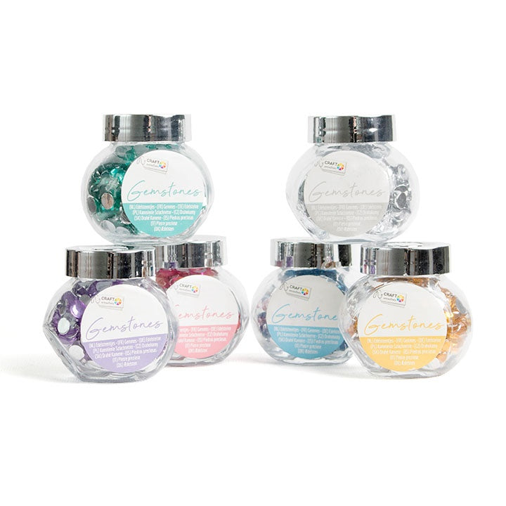 Imitation Gemstones in a Glass Jar | various shades - image 5