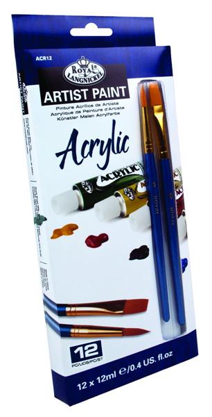 ARTIST Acrylic Paints 12 x 12 ml