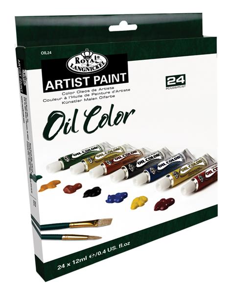 ARTIST Paint Oil Paints 24x12 ml