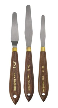 Artist’s Painting Spatulas and Palette Knives Set of 3