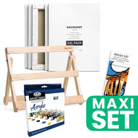 ARTMiE Acrylic Painting Set with Easel