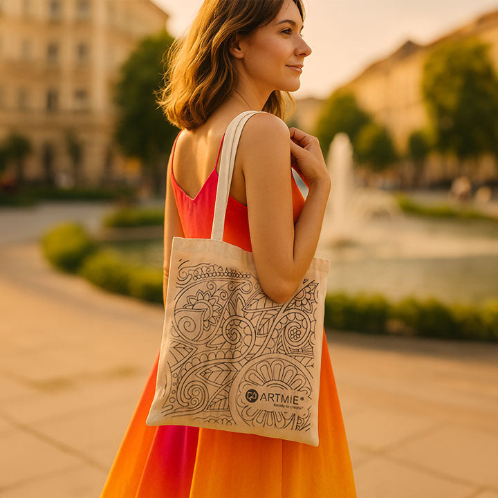 ARTMiE Bag with Print to Color, 37.5 x 41.5 cm — image 2