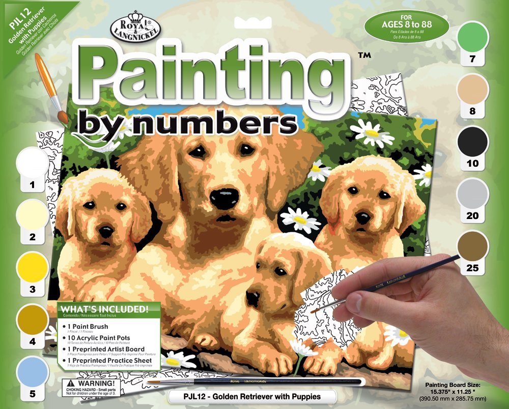 ARTMiE Creative Painting Set, A3, Dogs