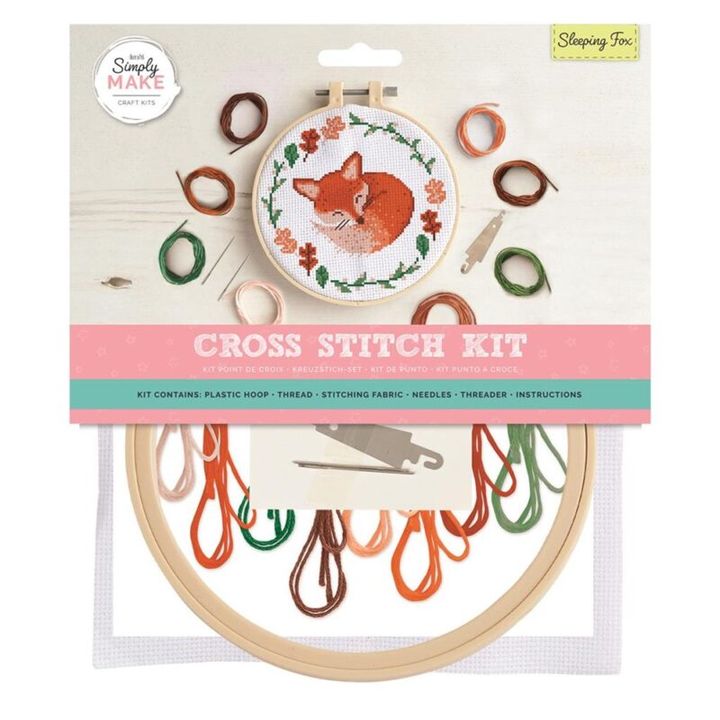 ARTMiE Embroidery Craft Set - Sleeping Fox