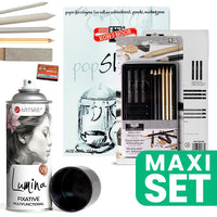 ARTMiE Handy Sketching Set with Fixative