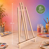 ARTMiE Masterpiece Maker tabletop easel, beech wood, 50 cm