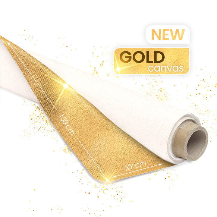ARTMiE MIDAS Gold Canvas on a Roll, Various Lengths — image 6