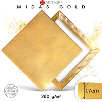 ARTMiE MIDAS Gold Stretched Canvas | various dimensions — image 1