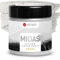 ARTMiE MIDAS Silver Metallic Liquid Paste | various volumes — image 2