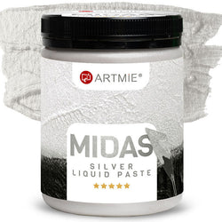 ARTMiE MIDAS Silver Metallic Liquid Paste | various volumes — image 3