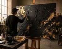 ARTMiE Midnight 3D Black Relief Paste (6)