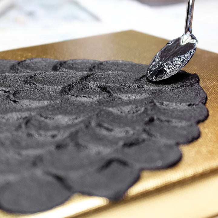 ARTMiE Midnight 3D Black Relief Paste | various weights — image 4