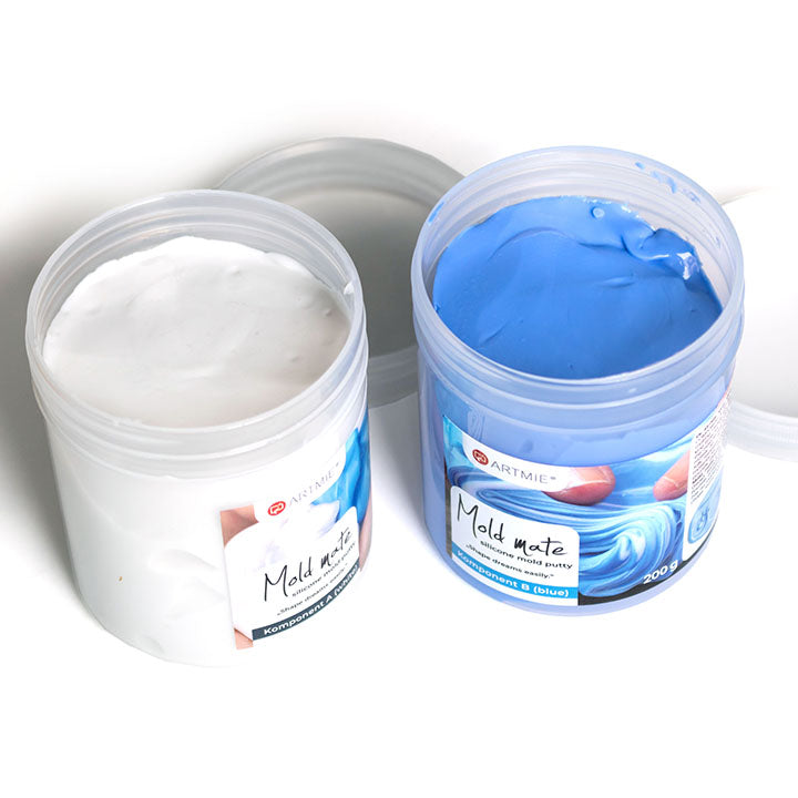 ARTMIE Mold Mate Silicone Putty - комплект 1:1 400g — изображение 2