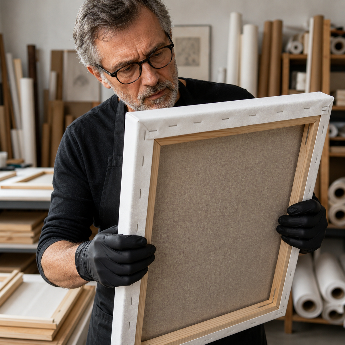 Quality inspection of the PROFI ARTMiE canvas