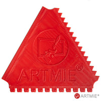 ARTMiE Recyclable Spatula/Comb, 3-in-1